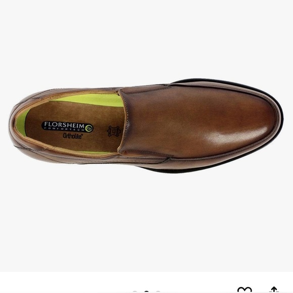 Florsheim Midtown Moc Toe Slip On Mens Slip On 12US Cognac - Picture 2 of 10